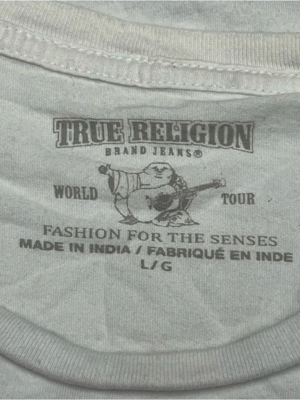 True religion men’s shine Buddha logo tee